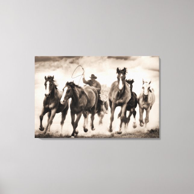 The Chase I Canvas Print (Front)