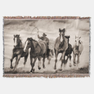 The Chase I Throw Blanket