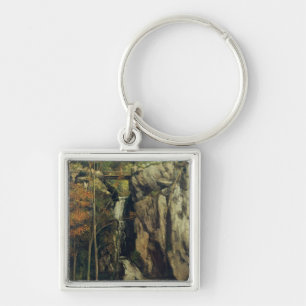 The Chasm at Conches, 1864 Key Ring