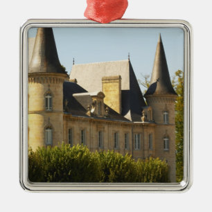 The Chateau Baron Pichon Longueville in Metal Tree Decoration