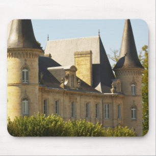 The Chateau Baron Pichon Longueville in Mouse Mat