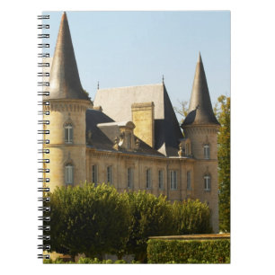 The Chateau Baron Pichon Longueville in Notebook