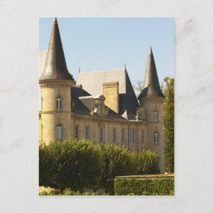 The Chateau Baron Pichon Longueville in Postcard