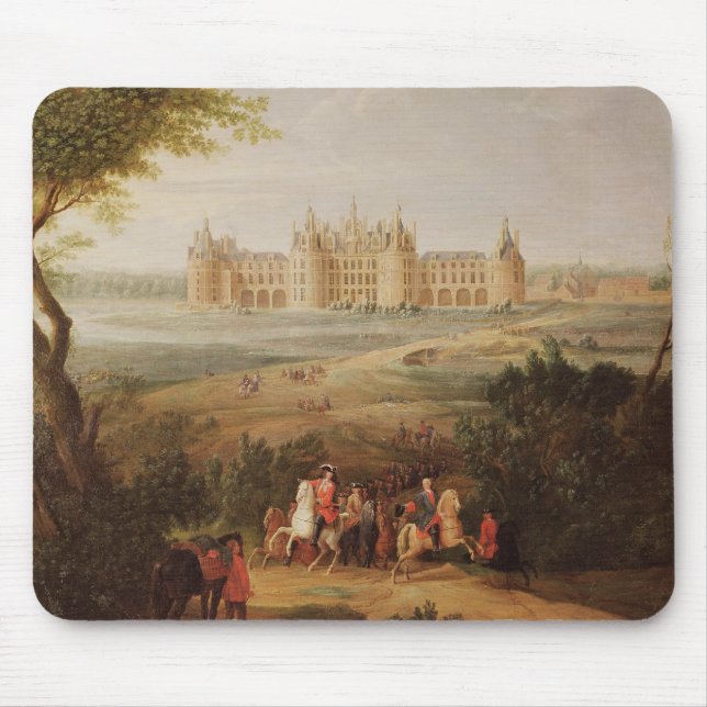 The Chateau de Chambord, 1722 Mouse Mat (Front)