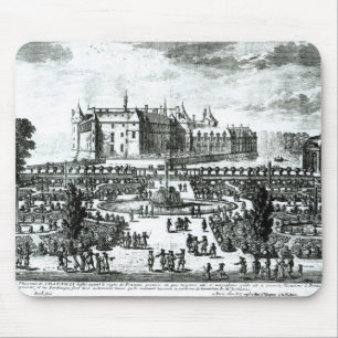 The Chateau de Chantilly and the gardens designed Mouse Mat