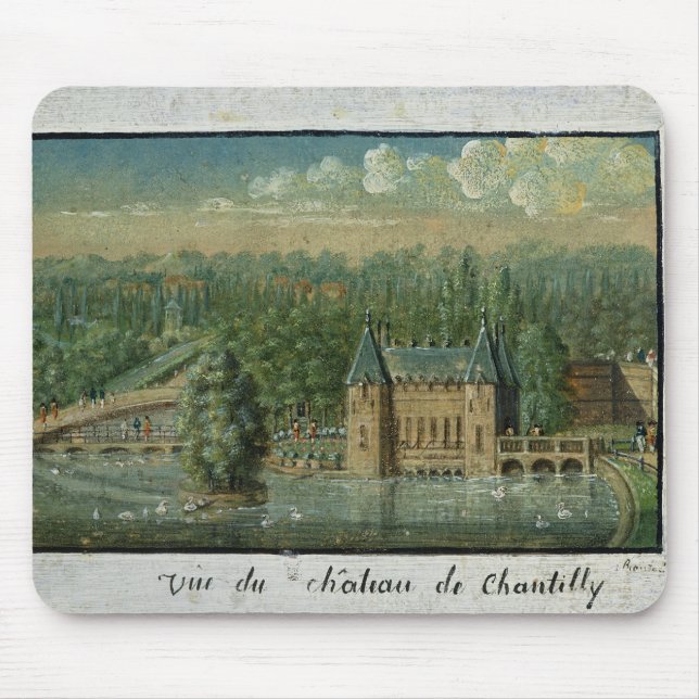 The Chateau de Chantilly Mouse Mat (Front)