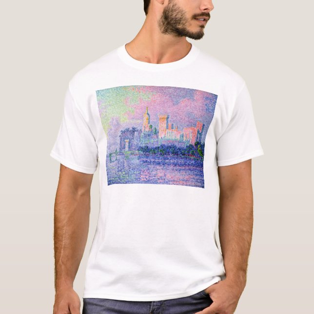 The Chateau des Papes, Avignon, 1900 T-Shirt (Front)