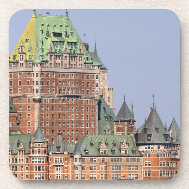 The Chateau Frontenac in Quebec City, Canada. Coaster (Front)