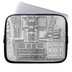 The Chateau, gardens and part of the park at Verne Laptop Sleeve