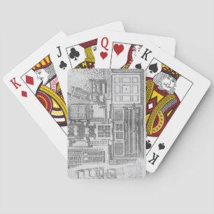 The Chateau, gardens and part of the park at Verne Playing Cards