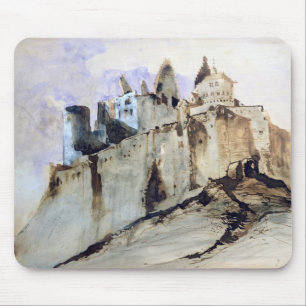 The Chateau of Vianden, 1871 Mouse Mat