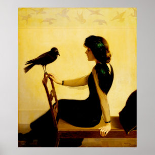 The Chatterers By Harry Watrous Poster