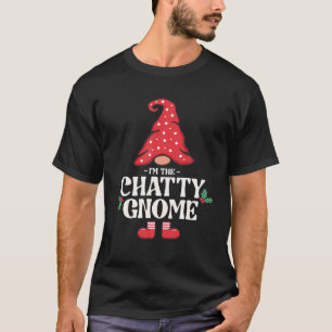 The Chatty Gnome Funny Family Matching Group T-Shirt