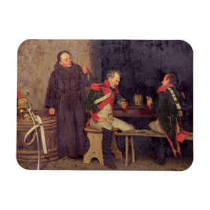 The Cheat (oil on canvas) (one of pair - See 19572 Magnet