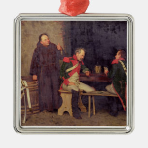 The Cheat (oil on canvas) (one of pair - See 19572 Metal Tree Decoration