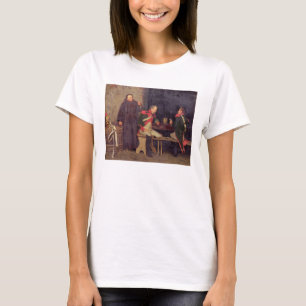 The Cheat (oil on canvas) (one of pair - See 19572 T-Shirt