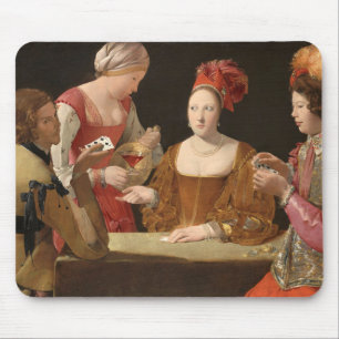 The Cheat with the Ace of Clubs, La Tour Mouse Mat