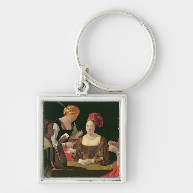 The Cheat with the Ace of Diamonds Key Ring (Front)