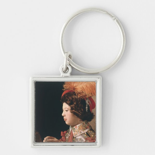 The Cheat with the Ace of Diamonds Key Ring (Front)