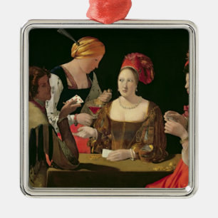 The Cheat with the Ace of Diamonds Metal Tree Decoration