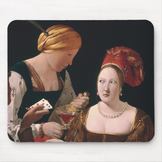 The Cheat with the Ace of Diamonds Mouse Mat (Front)