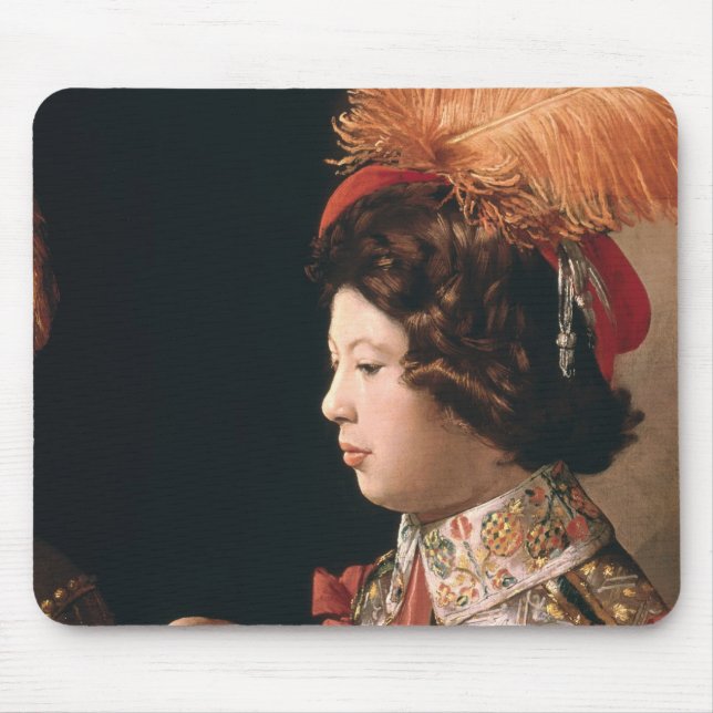 The Cheat with the Ace of Diamonds Mouse Mat (Front)