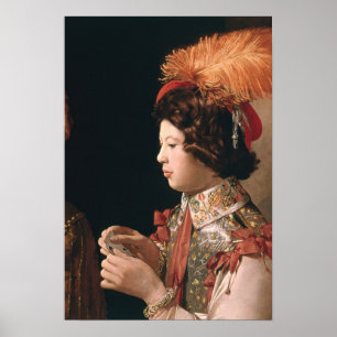 The Cheat with the Ace of Diamonds Poster