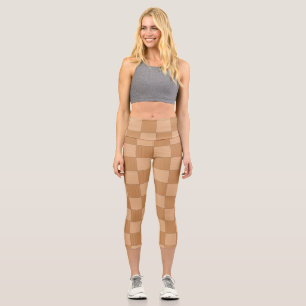 THE CHECKS CAPRI LEGGINGS