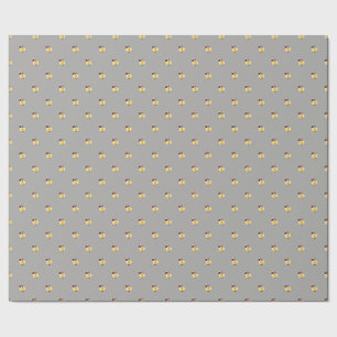 The Cheeky Santa Bee Wrapping Paper