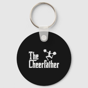 The Cheer Father Funny Cheerleader Dad Fathers Day Key Ring