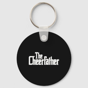 The Cheerfather Fathers Day Cheerleader  Key Ring
