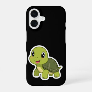 The Cheerful Turtle Who Never Rushed iPhone 16 Case