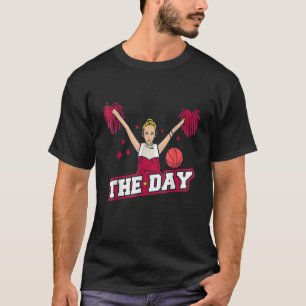 The Cheerleader Basketball The Cheerleader Saves T T-Shirt