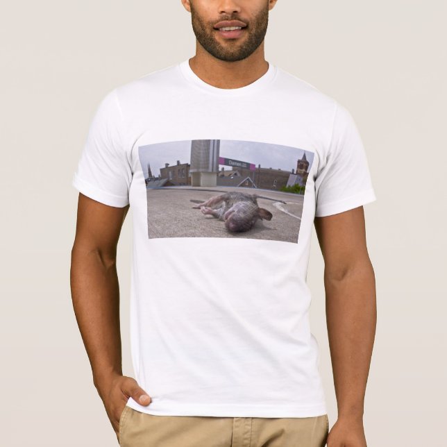 The Cheese Dines Alone T-Shirt (Front)