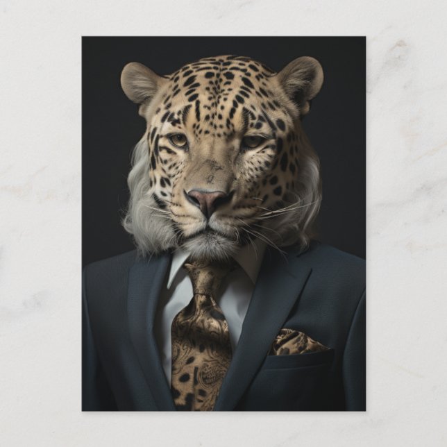 The Cheetah Boss Postcard (Front)