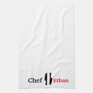 The Chef Personalised Kitchen Towel