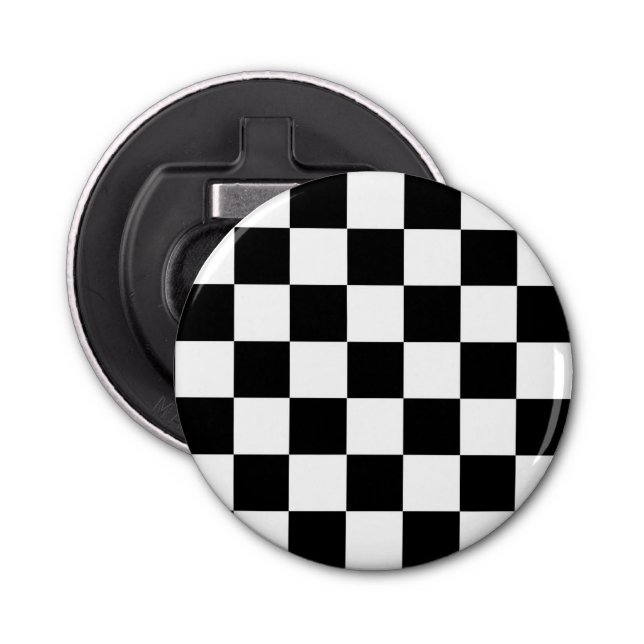 The Chequered Flag Bottle Opener (Front)