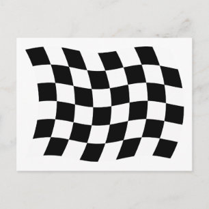 The Chequered Flag Postcard