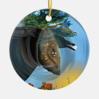 The Cherokee Chrysalis Ceramic Tree Decoration