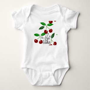 The Cherry On The Cake Baby Bodysuit