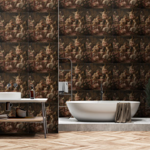 The Cherub and the Family Serenade Wallpaper
