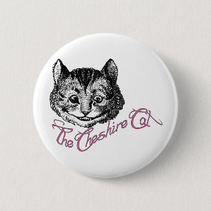The Cheshire Cat 6 Cm Round Badge