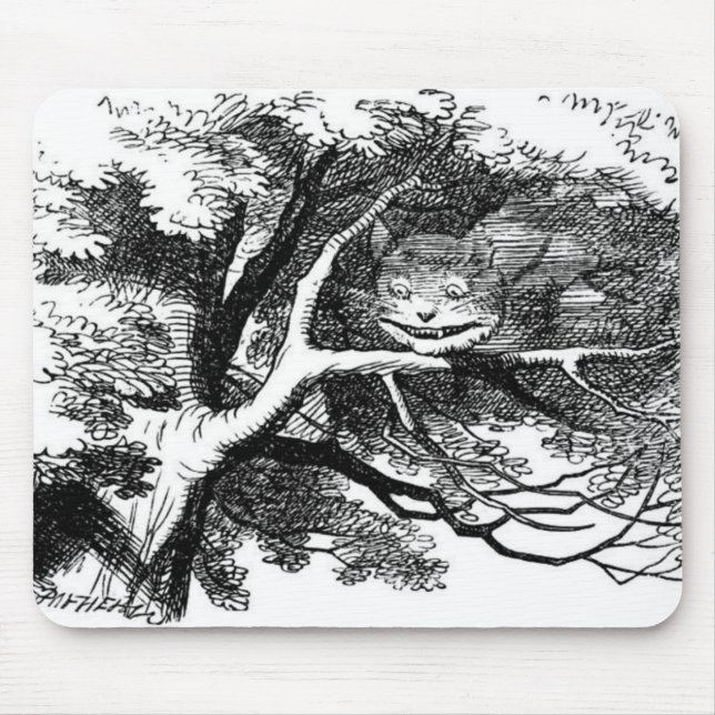 The cheshire cat mouse mat (Front)