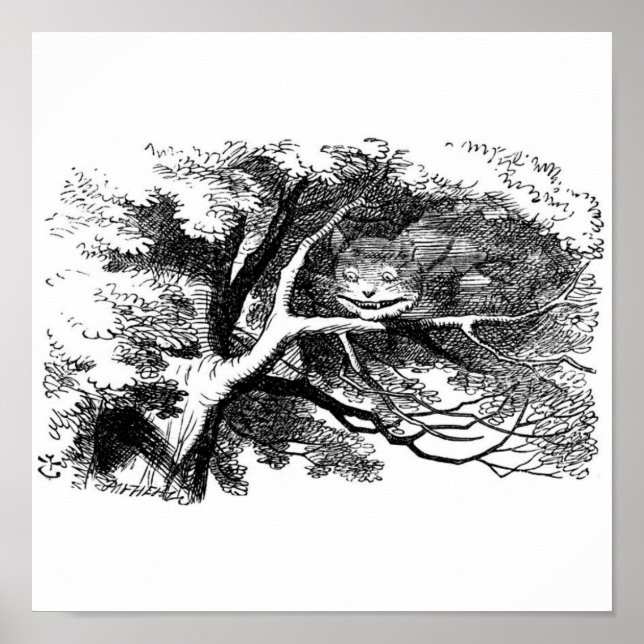 The cheshire cat poster (Front)