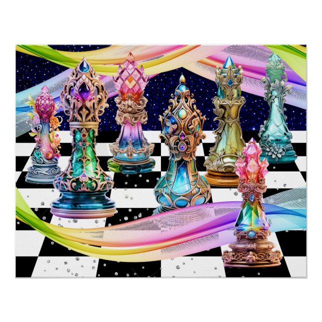 The Chess Game Poster (Front)