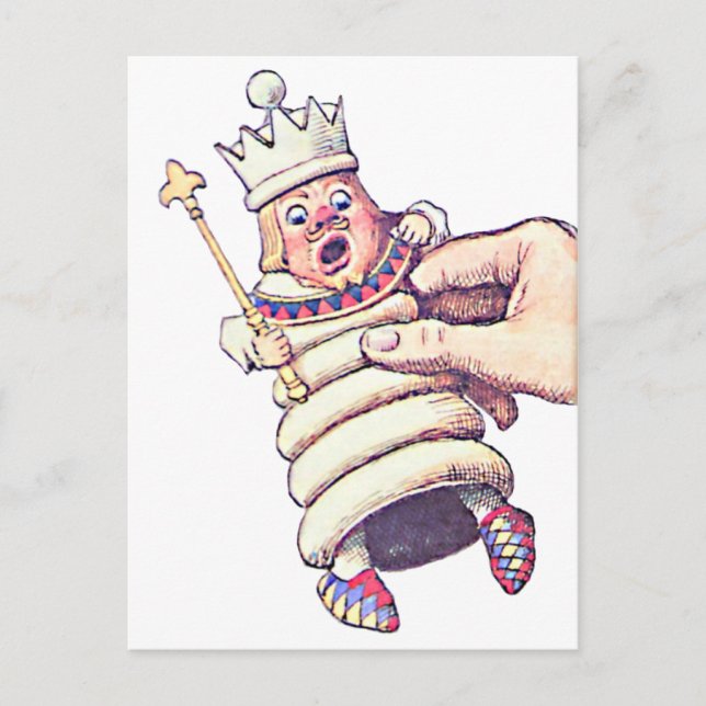 The Chess King Postcard (Front)