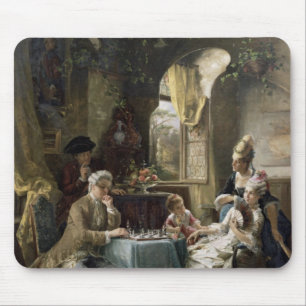 The Chess Players, 1887 2 Mouse Mat