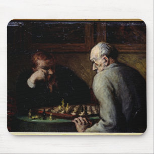 The Chess Players, c.1863-67 Mouse Mat