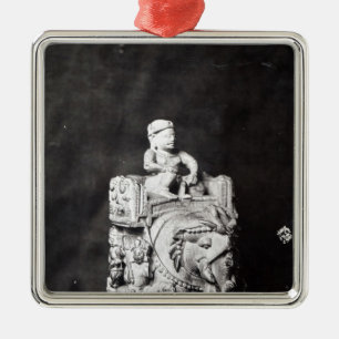 The Chessboard of Charlemagne' Metal Tree Decoration
