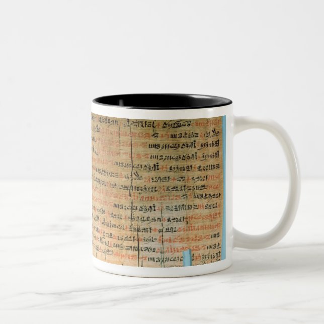 The Chester Beatty Medical Papyrus Two-Tone Coffee Mug (Right)
